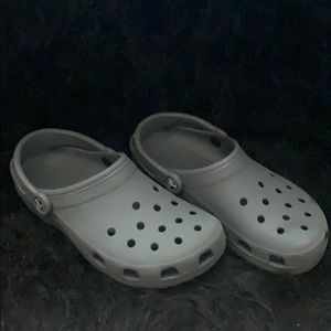 Grey Crocs